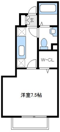 エスポワールの物件間取画像